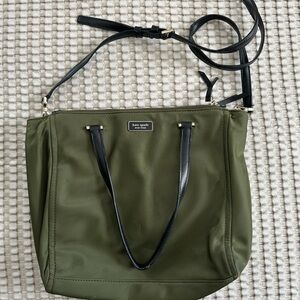Kate Spade Olive Green Shoulder Bag